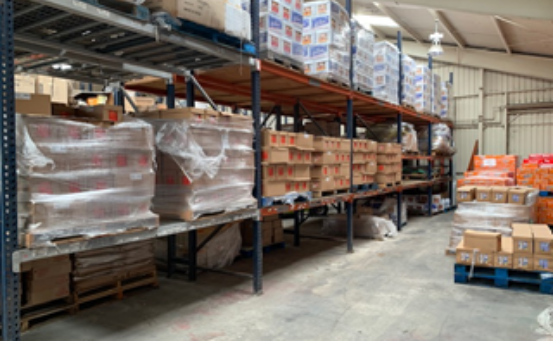 global ship services warehouse